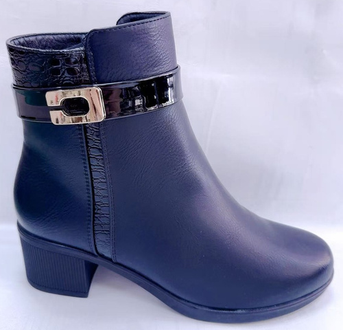 Botki damskie G6622-1.BLACK Ocieplane (36/41,12par)