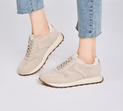 Buty sportowe damskie 7AY702-8.BEIGE (36/41,8par)