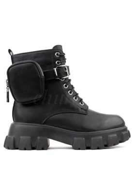 Botki damskie RM12M-1.BLACK Ocieplane (36/40,8par)