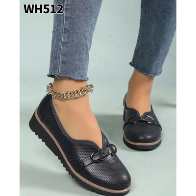 Mokasyny damskie WH512.BLACK (36/41,12par)