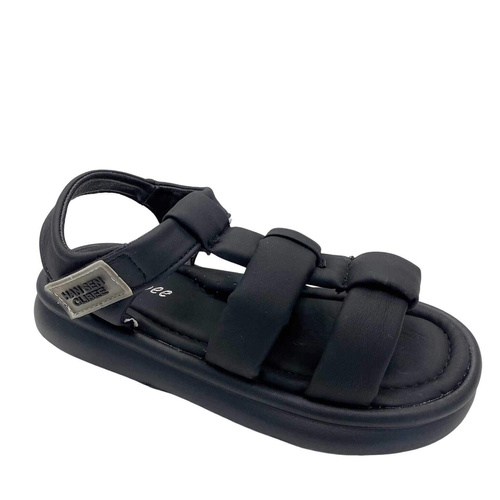 Sandały dziewczęce  5AAC303.BLACK  (32/37,12par)