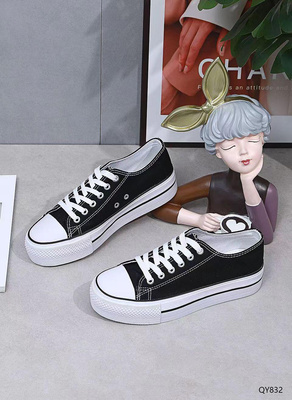 Trampki damskie 7AQY832.BLACK (36/41,12par)