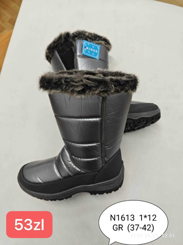 Botki damskie 7AN1613.GUN (37/42,12par)