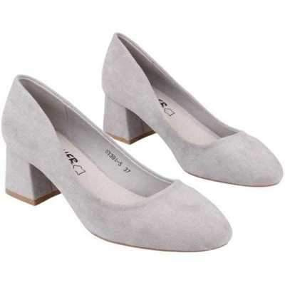 Czółenka damskie 7ASY39A-5.GREY (36/41,12par)