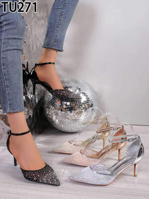 Szpilki damskie 7ATU271.BLACK (36/41,12par)