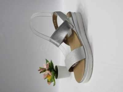 Sandały damskie 7A0-51.SILVER (36/41,12par)