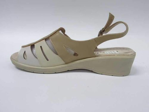 Sandały damskie 7AB228-6.BEIGE (36/42,12par)