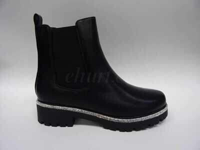 Botki damskie      7A50203-1.BLACK    (36/41,12par)