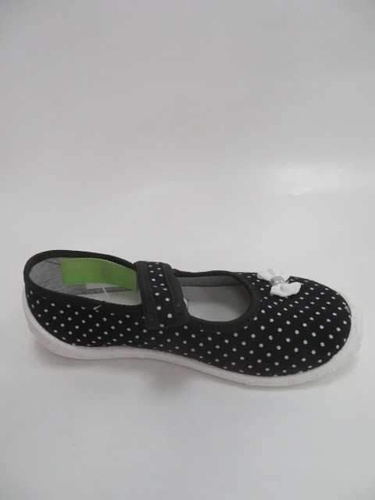 Trampki dziewczęce 5ADorotkaD28.BLACK (25/35,12par)