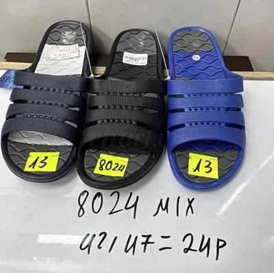 Klapki męskie 9A8024.MIX (42/47,24par)
