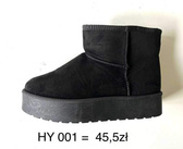 Botki damskie 7AHY001.BLACK (36/41,12par)