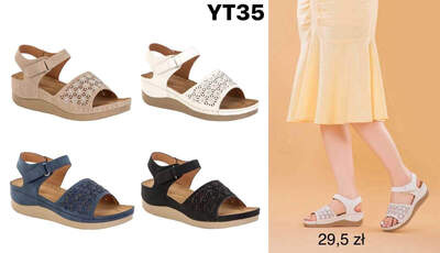 Sandały damskie 7AYT35.NAVY (36/41,12par)