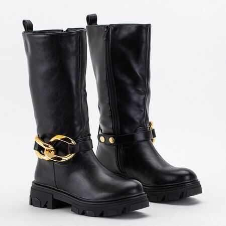 Kozaki damskie RQ2651-1.BLACK (36/41,12par)