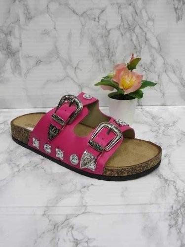 Klapki damskie 7ALS078.FUSHIA (36/41,12par)