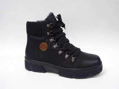 Botki damskie 7AM101-1.BLACK (37/42,12par)