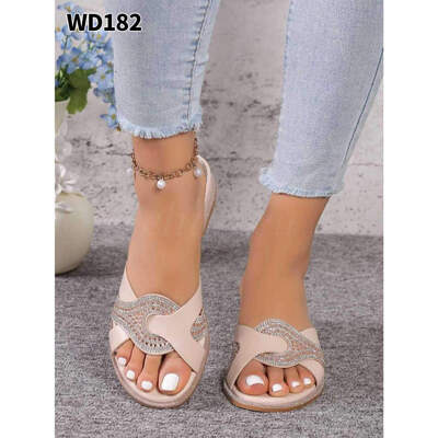 Klapki damskie 7AWD182.BEIGE (36/41,12par)