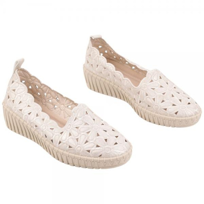 Balerinki damskie F38-13.GOLD (36/41,12par)