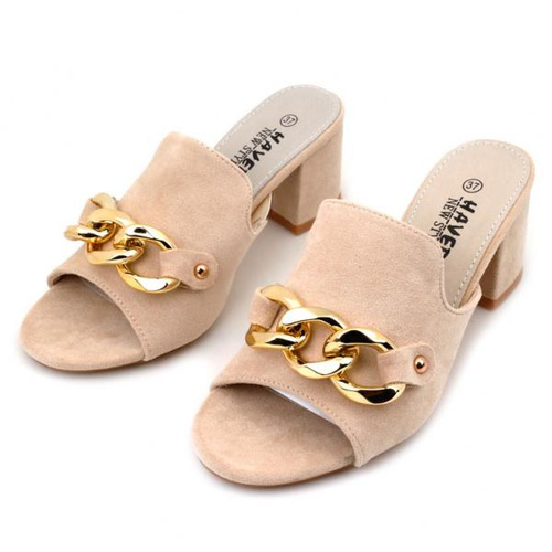 Klapki damskie SY36A-9.BEIGE (36/41,12par)