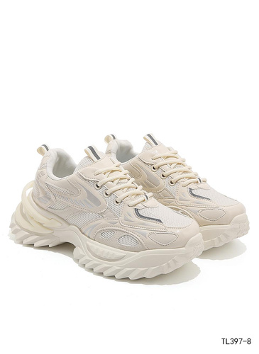 Buty sportowe damskie TL397-8.BEIGE (36/41,12par)