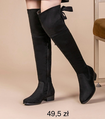 Kozaki damskie LH70.BLACK (36/41,12par)