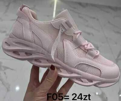 Buty sportowe damskie 7AF05.PINK (36/41,12par)