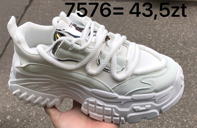 Buty sportowe damskie 7A7576.WHITE (36/41,12par)