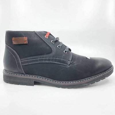 Trzewiki męskie A2190-10T.BLACK/BROWN (46/48,6par)