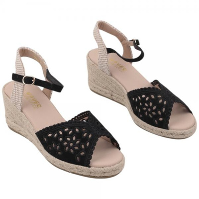 Sandały damskie F211M-1.BLACK (36/40,8par)