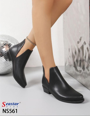 Botki damskie NS561.BLACK (36/41,12par)