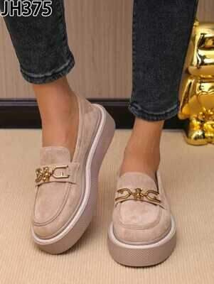 Półbuty damskie 7AJH375.KHAKI (36/41,12par)