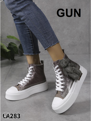 Buty sportowe damskie 7ALA283.GUN  (36/41,12par)