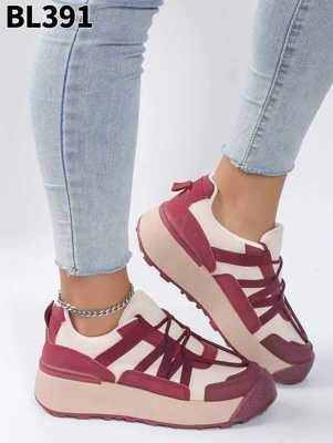 Buty sportowe damskie 7ABL391.WINE (36/41,12par)