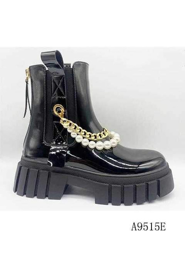Botki damskie 7AA9515E.BLACK (36/41,12par)
