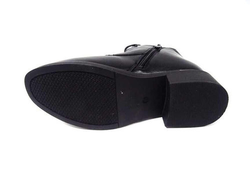 Botki damskie 7ASG726-1.BLACK (36/41,12par)