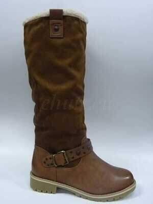 Kozaki damskie 7A4014-2.BROWN (36/41,12par)