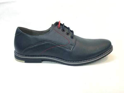 Półbuty męskie AB121A-10.NAVY/RED (40/45,8par)