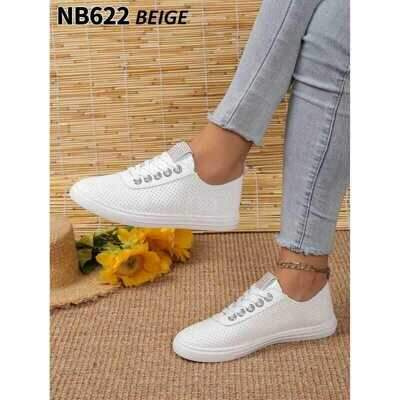 Trampki damskie 7ANB622.BEIGE (36/41,12par)