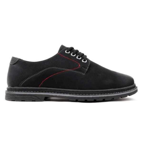 Półbuty męskie AB134-4.BLACK/RED (40/45,12par)