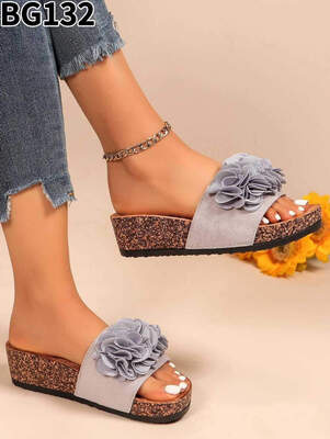 Klapki damskie 7ABG132.GREY (36/41,12par)