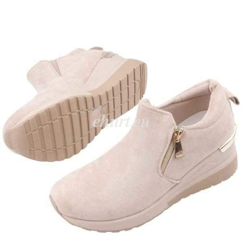 Botki damskie  7AB897-3.BEIGE  (36/41,12par)