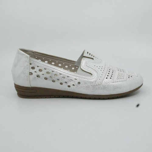 Półbuty damskie KS24-7.WHITE (36/41,8par)