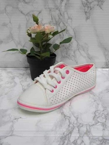 Trampki damskie 7A282D.WHITE/FUSHIA (36/41,12par)