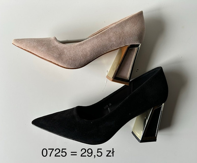 Czółenka damskie 0725.KOLORDOWYBORU (36/41 12par)