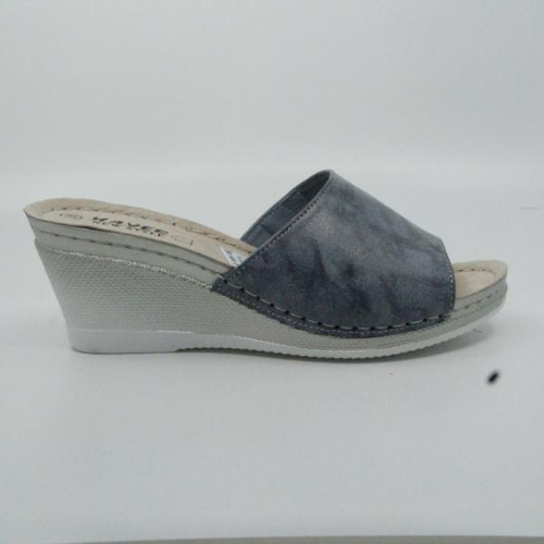 Klapki damskie DE80-4.GREY (36/41,8par)