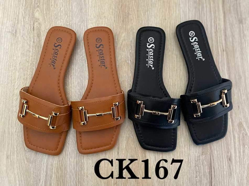 Klapki damskie 7ACK167.BLACK (36/41,12par)