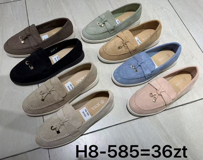 Balerinki damskie H8-585.KOLORDOWYBORU (36/41,12par)