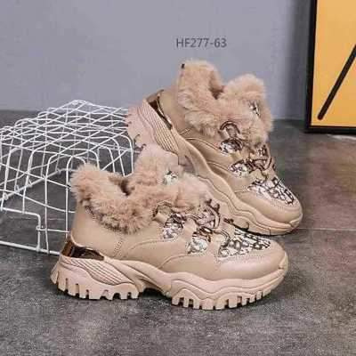 Buty sportowe damskie 7AHF277-63.KHAKI (36/41,8par)