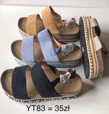 Sandały damskie 7AYT83.KOLORDOWYBORU (36/41,12par)