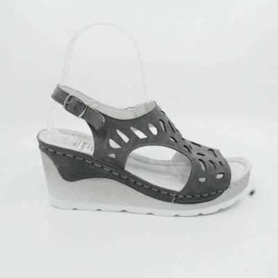 Sandały damskie DE75M-5.GREY (36/41,8par)