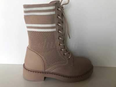 Botki damskie 7AHQ290.KHAKI (36/41,12par)
